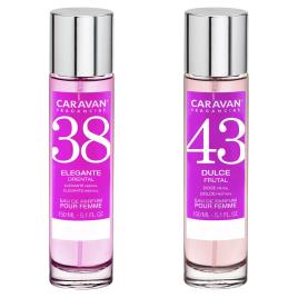 Caravan Nº43 & Nº38 Parfum Set Transparente