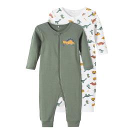 Name It 13206295 Baby Pyjama 2 Units Verde 4 Months