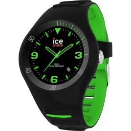 Ice Watch P. Leclercq Black Green Medium 3h Watch Preto