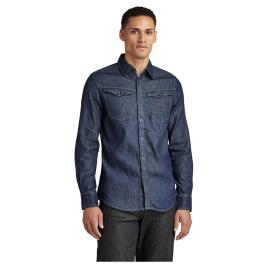 G-star Arc 3d Slim Long Sleeve Shirt Azul S