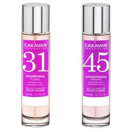 Caravan Nº45 & Nº31 Parfum Set Transparente