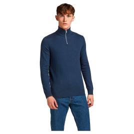 Jack & Jones Emil Half Zip Sweater Azul 2XL