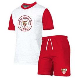 Sevilla Fc Short Sleeve Pyjama Rojo XL