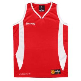 Spalding Jam Sleeveless T-shirt Rojo L