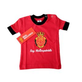 Rcd Mallorca Baby Short Sleeve T-shirt Rojo 12-18 Months