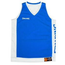 Spalding Reversible Sleeveless T-shirt Azul 3XL
