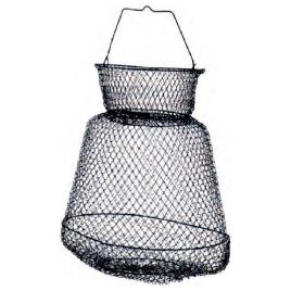 Salper Metalic Round Keepnet Preto 25 cm