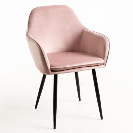 Presentes Miguel - Cadeira Chic Black - Rosa
