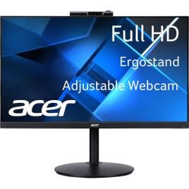 CB242YDbmiprcx - 23.8"" (60cm) ZeroFrame IPS 1ms (VRB) FreeSync HDR Ready 100M:1 ACM 250nits LED VGA HDMI DPI MM Audio In/Out Height Adj. Pivot WebCam EURO EMEA TCO Preto EcoDisplay