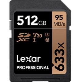 Cartão SDHC  Professional 633x - 512GB