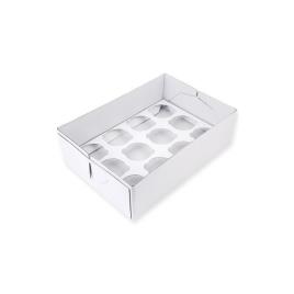 Caixa Cartão para 12 Cupcakes