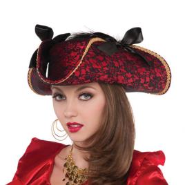 Chapéu Pirata Deluxe Mulher