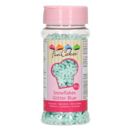 Sprinkles - Flocos de Neve Azul Glitter 50g