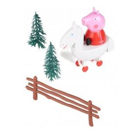 Kit Decoração Bolo Porquinha Peppa