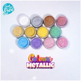 Corante Pó Metalizado Lavanda