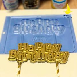 Molde Acetato Happy Birthday