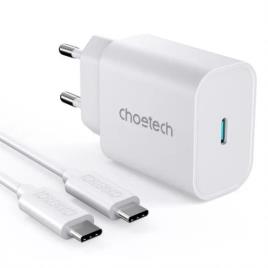 Carregador Rápido USB Tipo-C CHOETECH PD6003-EU