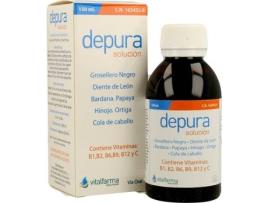 Suplemento Alimentar VITALFARMA Depura Solução (150 ml)