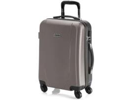 Mala de Viagem ITACA Abs Texturizado (Cabine - 35 L - Champagne)