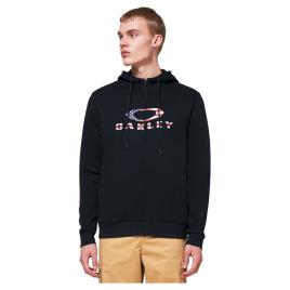 Oakley Apparel Bark 2.0 Full Zip Sweatshirt Preto L