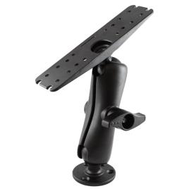 Rammount Powersports Large Marine Electronics Mount Preto