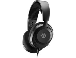 Auscultadores Gaming STEELSERIES Arctis Nova 1 B (Over Ear - Microfone - Preto)