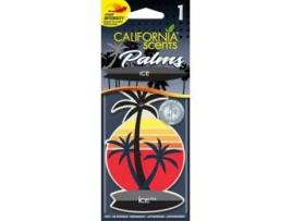 California Scents Ambientador de Coche Fragancia 'Ice' Aroma Hielo Palmeras de Papel