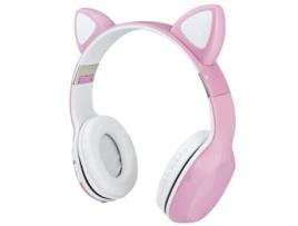 Auscultadores Wireless NEW SCIENCE A-626 (On Ear - Rosa)