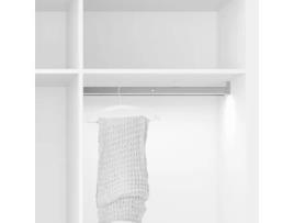 Varão de Roupeiro EMUCA Polux (Alumínio - 95 x 5 x 3.5 cm)