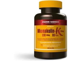 Suplemento Alimentar ENZIMESAB Monakolin K+Q10+D3Ulas (60 Cápsulas)