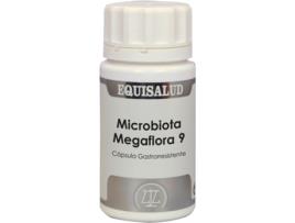 Suplemento Alimentar EQUISALUD Microbiota Megaflora 9 60 Cápsulas