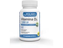 Suplemento Alimentar POLARIS Vitamina D 3 1000 Ui 60 Comprimidos