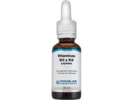 Suplemento Alimentar DOUGLAS Vitaminas D3 + Kíquidas -(Cola - 25 ml)