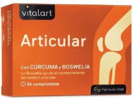 Suplemento Alimentar VITALART Articular 60 Comprimidos Cúrcuma e Boswelia