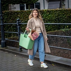 Bolsa ECO TASCHE XL VERDE