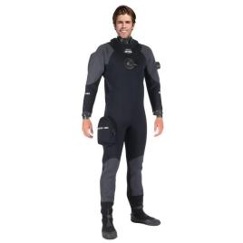 Mares Xr3 Neoprene Latex Dry Suit With Boots Preto XL