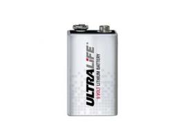 Pilha ULTRALIFE lítio 6LR61 9V-Bloco