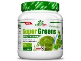 Suplemento Alimentar AMIX Greenday Super Greens Smooth Drinkr-Verdes-Alimento Vegetal (360 g)