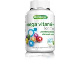 Suplemento Alimentar QUAMTRAX Mega Vitamins For Men 60 Tab (Cítricos - 2 Comprimidos)