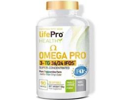 Suplemento Alimentar LIFE PRO NUTRITION Life Pro Omega 3 Pro Ifos Tg36/24 90 (1 g)