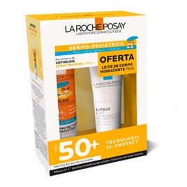 La Roche-Posay Anthelios Dermo-Pediatrics Spray Invisível SPF50+ c/ Oferta Lipikar Leite Relipidante Corporal