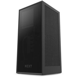 Caixa Mini-ITX  H1 c/ Fonte 650W Preto Vidro Temperado