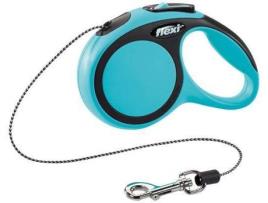 Trela para Cães  Ajustável e Refletora (Azul - 8 m - Até: 20 Kg - M - Porte Médio)