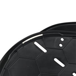 Cama para Cães FERPLAST Deluxe (Preto - Tam: M)