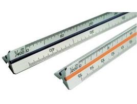 Régua TECNOSTYL Branco (30 cm)