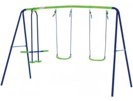 Baloiço CB TOYS Duplo com Balancim (280 x 140 x 179 cm)