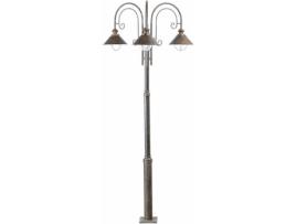 Candeeiro de Exterior  Náutica (Castanho - E27 - Máx. 11W - Metal)