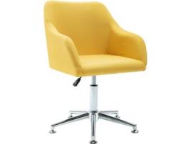 Cadeira de Escritório Operativa  Amarelo (Braços Fixos - Tecido)
