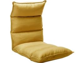 Colchão Dobrável para Cadeirão  Tecido Amarelo Mostarda (135x50x13 cm)