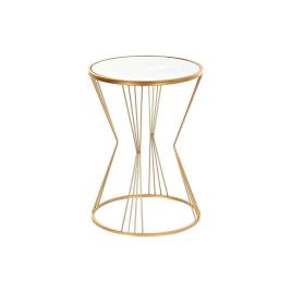 Mesa de Apoio Dkd Home Decor Espelho Dourado Meta.
